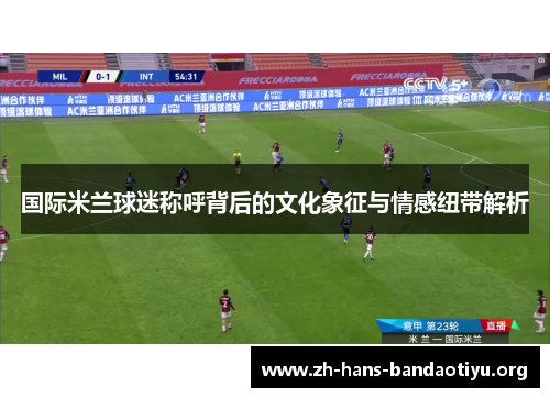 国际米兰球迷称呼背后的文化象征与情感纽带解析 国际米兰球迷称呼背后的文化象征与情感纽带解析